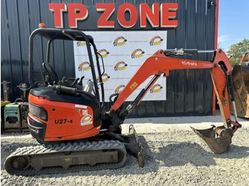 Miniekskavaator Kubota U27-4 à 20500 € HT: pilt 3