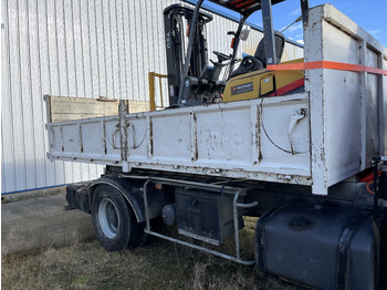 Kallurauto, Kraanaga veoauto RENAULT Kerax 370dci 4x2 19T benne grue: pilt 3