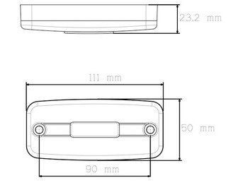 Uus Tuled/ Valgus TRP Lampa samochodowa TRP Tylna lampa obrysowa LED 1528141 zamiennik Hella 2TM 963 639: pilt 2
