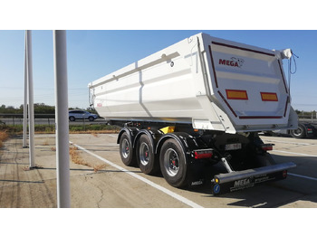 Kallur-poolhaagis MEGA Tipper 28m3 NEW, SAF DISC, HYVA, HARDOX, TOP !: pilt 4