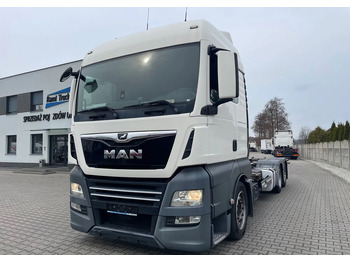 Konteinerveduk/ Tõstukiga veoauto MAN TGX