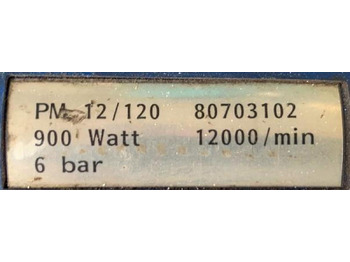Metallitöötlusmasin Druckluft-Schleifmaschine PFERD Typ MB 12/120: pilt 3