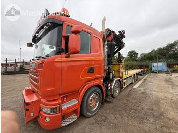 Kraanaga veoauto SCANIA R 450