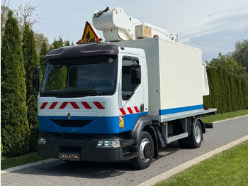 Veoautolt tõusev platvorm RENAULT Midlum 180