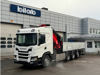 Kraanaga veoauto SCANIA G