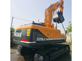 Lintekskavaator Hyundai Digger 220lc-9s Second Hand Korea Made High Performance Machine Hyundai Excavator for Sale: pilt 4