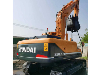 Lintekskavaator Hyundai Digger 220lc-9s Second Hand Korea Made High Performance Machine Hyundai Excavator for Sale: pilt 5