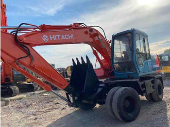 Ratastel ekskavaator Used Hitachi Ex100WD Wheel Excavator for Sale Japan Made Hitachi Ex100wd Wheeled Excavator for Sale: pilt 5