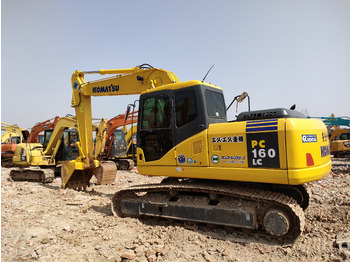 Lintekskavaator KOMATSU PC160