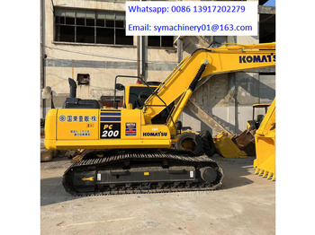 Lintekskavaator KOMATSU PC200-8