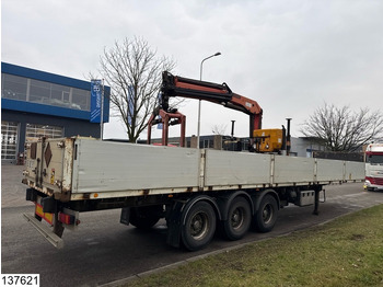 Platvorm/ Madelpoolhaagis Lecitrailer open laadbak Palfinger PK15500, Remote: pilt 3