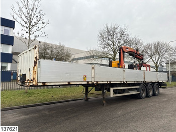 Platvorm/ Madelpoolhaagis Lecitrailer open laadbak Palfinger PK15500, Remote: pilt 5