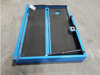 Raam/ Konstruktsioon - Ehitusmasinad Fuchs MHL320-Terex 0732027005-Engine hood/Motorhaube: pilt 3