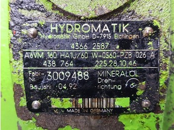 Hüdraulika Hydromatik A6VM160HA1U/60W-R909438764-Drive motor/Fahrmotor: pilt 4