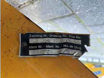 Poom Liebherr A316-9308701/9307199-2,00 MTR-Dipperstick/Stiel: pilt 2