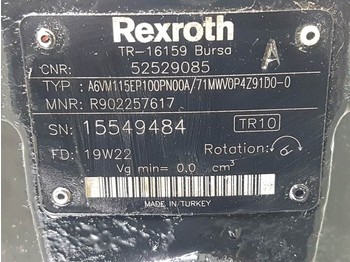 Uus Hüdraulika - Ehitusmasinad Manitou MLT630/730-Rexroth A6VM115EP100PN00A-Drive motor: pilt 4