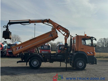 Kallurauto, Kraanaga veoauto Mercedes-Benz Axor 1829 4x4 Atlas 7m=800kg FB Winterdienst: pilt 5