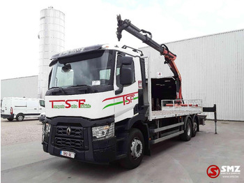 Madelveok/ Platvormveok, Kraanaga veoauto Renault C 430 palfinger pk 1001 remote: pilt 3