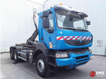 Konteinerveduk/ Tõstukiga veoauto RENAULT Kerax 430