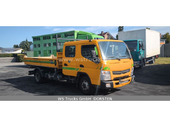 Tarbesõiduk kallur, Meeskonnaauto Mitsubishi Canter-DREISEITENKIPPER-DoKa-7.SITZER-EURO6: pilt 2