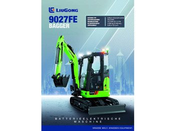 Miniekskavaator LIUGONG