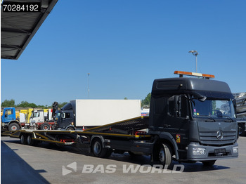 Treilerveoauto Mercedes-Benz Atego 1230 4X2 Kuvvetli car transporter 6 spots Winch Automatic Euro 6: pilt 3