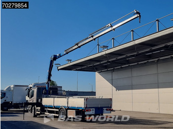 Madelveok/ Platvormveok, Kraanaga veoauto Scania P280 4X2 HMF 1420K-RC Kran Crane Automatic Euro 6: pilt 2