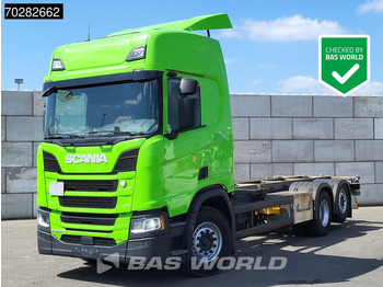 Konteinerveduk/ Tõstukiga veoauto SCANIA R 500