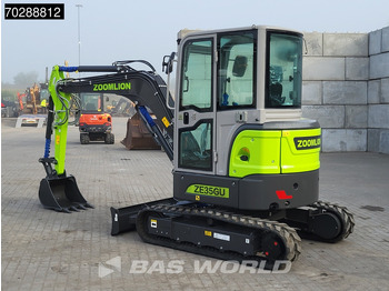 Uus Miniekskavaator Zoomlion ZE35 GU A/C - CE CERTIFIED: pilt 3
