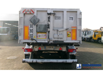 Kallur-poolhaagis Benalu Tipper trailer alu 22 m3 + tarpaulin: pilt 5