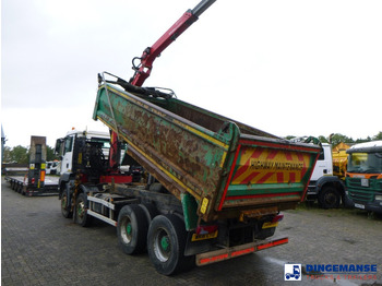 Kraanaga veoauto MAN TGS 35.400 8X4 RHD tipper + Palfinger Epsilon M125L: pilt 3