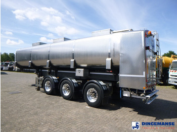 Tsisternhaagis Mafa Food (milk) tank inox 29 m3 / 3 comp + pump: pilt 3