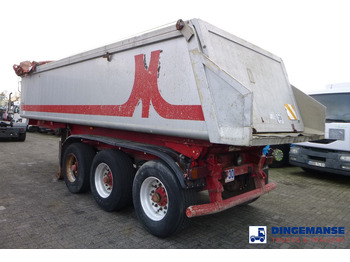 Tarbesõiduk kallur Meierling Tipper trailer alu 21 m3 + tarpaulin: pilt 4