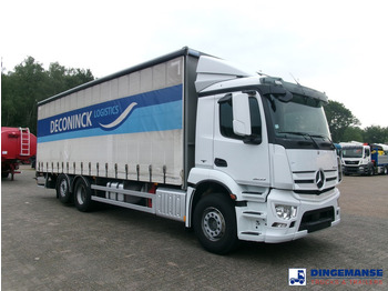 Tent veoauto Mercedes-Benz Antos 2533L 6x2 Euro 6 curtain sider: pilt 2