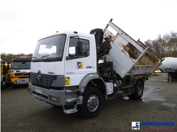 Mercedes-Benz Atego 1828 4x4 tipper + Hiab 166 B-2 CL liising Mercedes-Benz Atego 1828 4x4 tipper + Hiab 166 B-2 CL: pilt 4