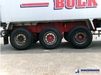 Tarbesõiduk kallur Montracon Tipper trailer alu 55 m3 + tarpaulin: pilt 5