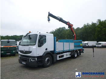 Kraanaga veoauto RENAULT Premium 340