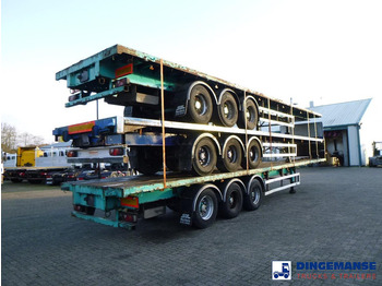 Platvorm/ Madelpoolhaagis SDC Stack - 3 x platform trailer 13.6 m / 39 t: pilt 3 Platvorm/ Madelpoolhaagis SDC Stack - 3 x platform trailer 13.6 m / 39 t: pilt 3