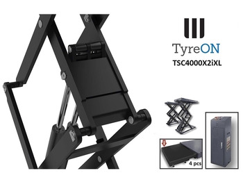 Garaažiseadmed TSC4000X2iXL In floor scissor lift - Double extensions - 12 cm installation depth - Hydromechanically locked - No compressed air required - 4T: pilt 4