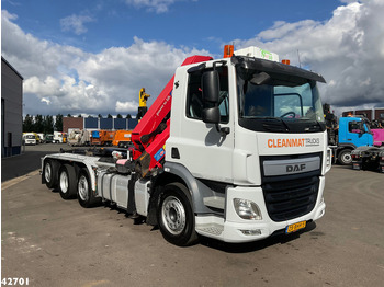 Konkstõstukiga veoauto, Kraanaga veoauto DAF FAQ CF 400 8x2 Euro 6 HMF 21 Tonmeter laadkraan: pilt 5