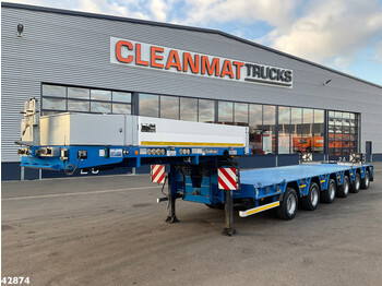 Madal platvormpoolhaagis Goldhofer MPA 6 Semi low loader Hydraulic steering Payload 72.000 kg: pilt 1