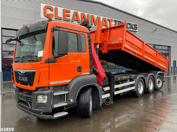 Kallurauto, Kraanaga veoauto MAN TGS 35.400 8x4 Euro 6 Palfinger 17 Tonmeter Z-kraan: pilt 3