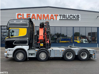 Sadulveok Scania R500 8x4 V8 Retarder Palfinger 53 Tonmeter laadkraan + Fly-Jib: pilt 3