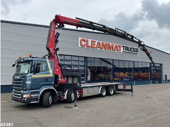 Kraanaga veoauto SCANIA R 560
