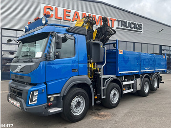 Kallurauto, Kraanaga veoauto Volvo FMX 540 8x4 Euro 6 Fassi 36 Tonmeter laadkraan: pilt 4