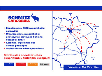 Tentpoolhaagis SCHMITZ Curtainsider Standard: pilt 3
