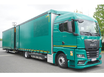 Tent veoauto MAN TGX 18.470 / Trailer 19 EPAL / Curtainsider 19 EPAL / 2022 / Retarder / 15 units: pilt 3