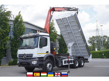 Kraanaga veoauto MERCEDES-BENZ Arocs
