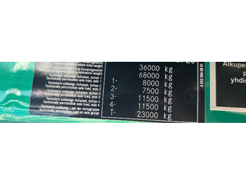 Kraanaga veoauto transporditavad ained puit Mercedes-Benz Arocs 3563 8 × 4 / 630 HP / steered axle / Logging superstructure: pilt 2 Kraanaga veoauto transporditavad ained puit Mercedes-Benz Arocs 3563 8 × 4 / 630 HP / steered axle / Logging superstructure: pilt 2