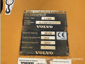 Rataslaadur VOLVO L150E
